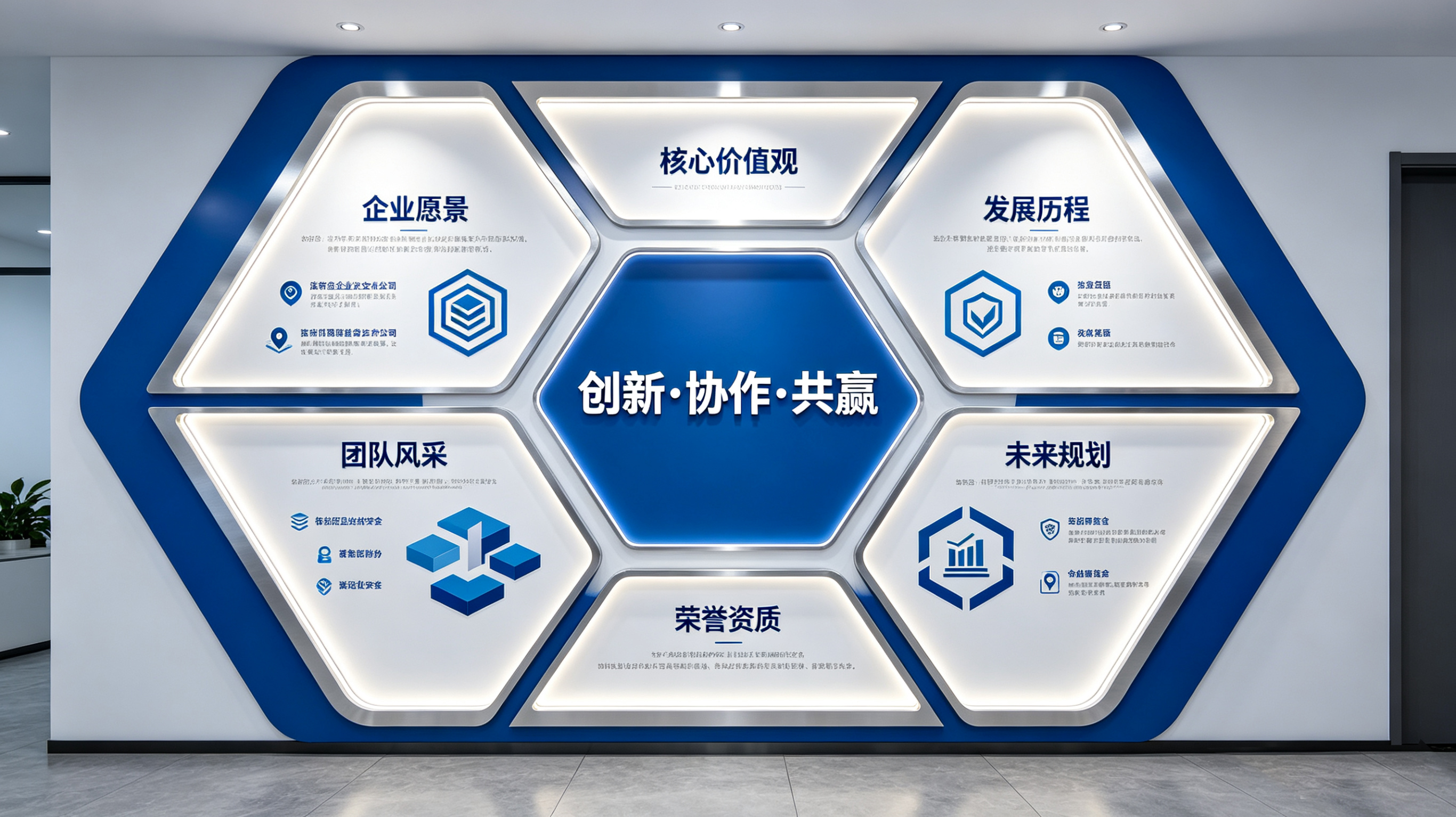襄阳企业文化墙六边形避坑指南（新手常犯5个错误）